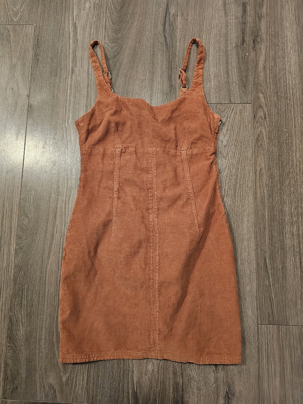 BDG Rust Corduroy Mini Dress